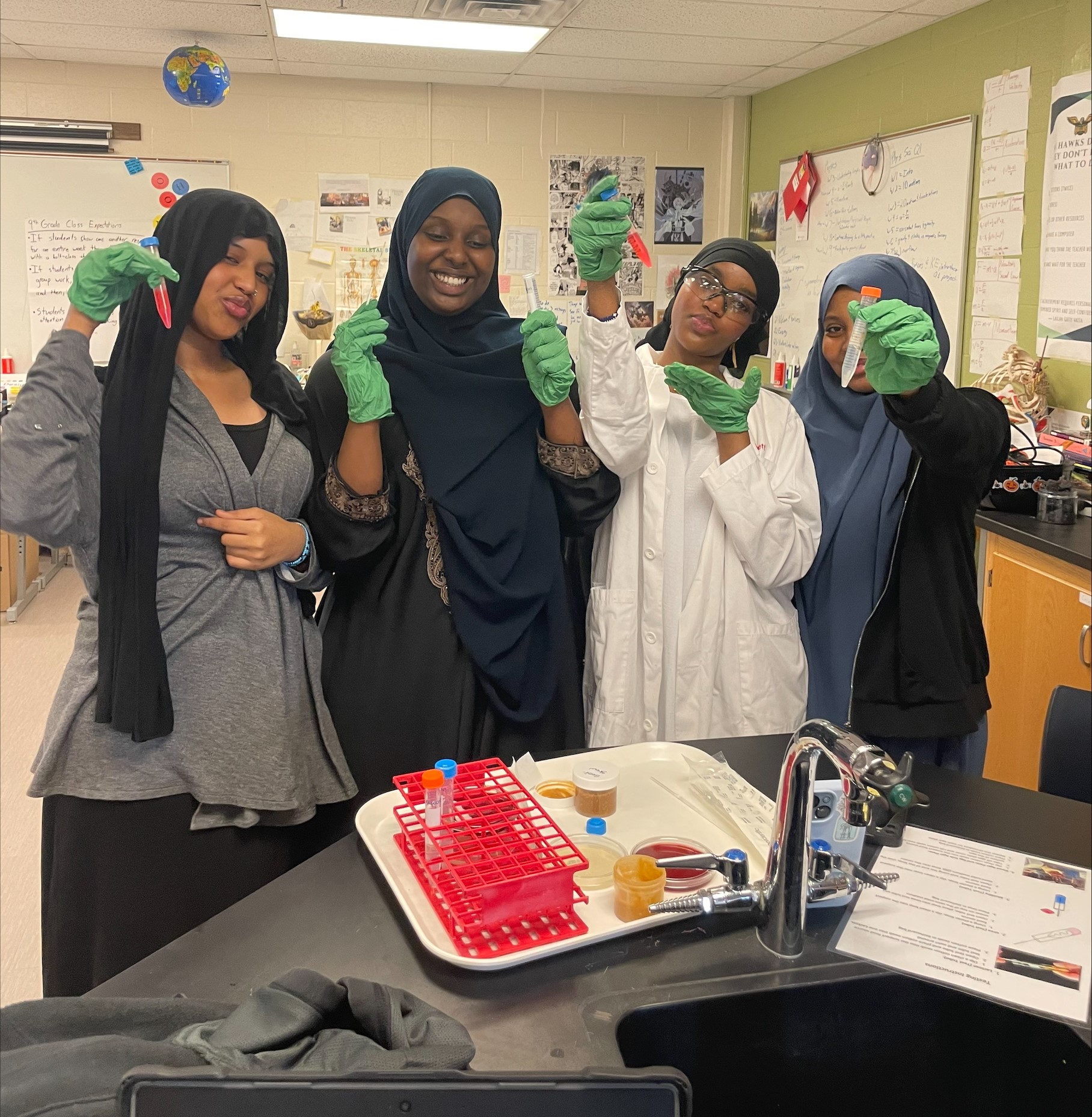 Heritage High School students