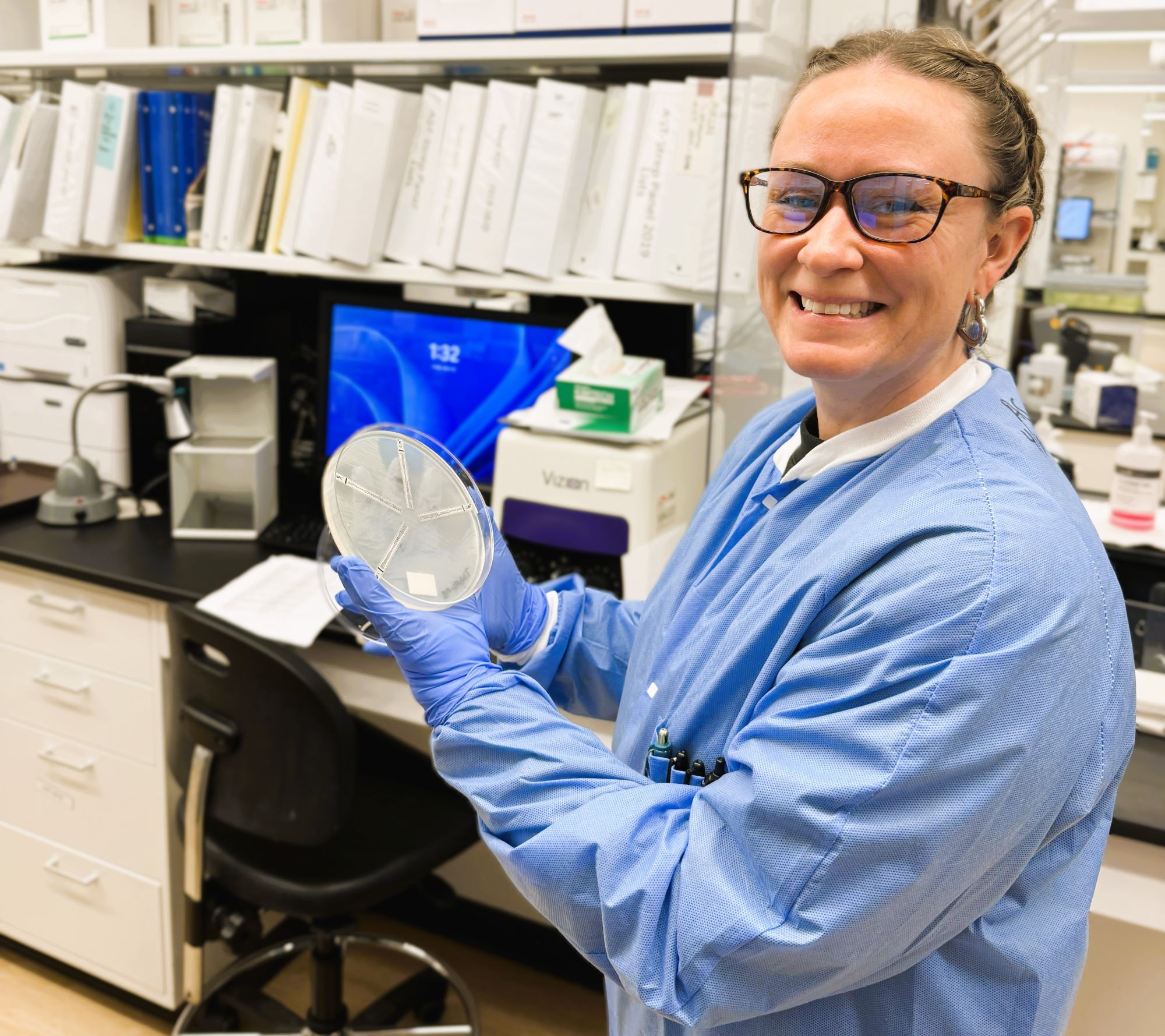 Annah Schneider, Lab Scientist 3, ID Microbiology Unit