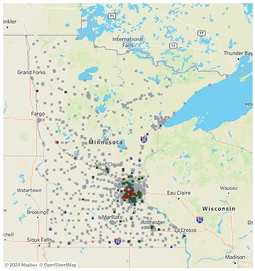 lead in water data map