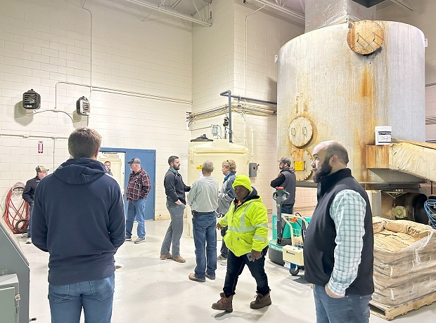 Tour of Grand Rapids water treatment plant