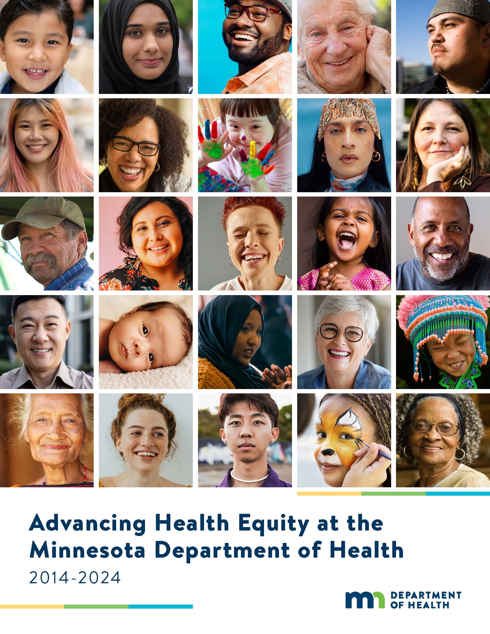 Advancing Health Equity Report 2014-2024 Cover