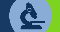 Icon of microscope.