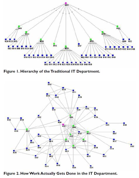 Example: Organization vs. Hierarchy