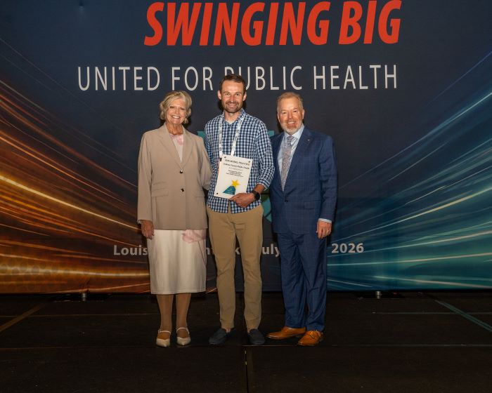 Dakota County staff accept recognition as a model practice, NACCHO, July 2026
