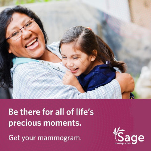 Be there for all of life's precious moments. Get your mammogram