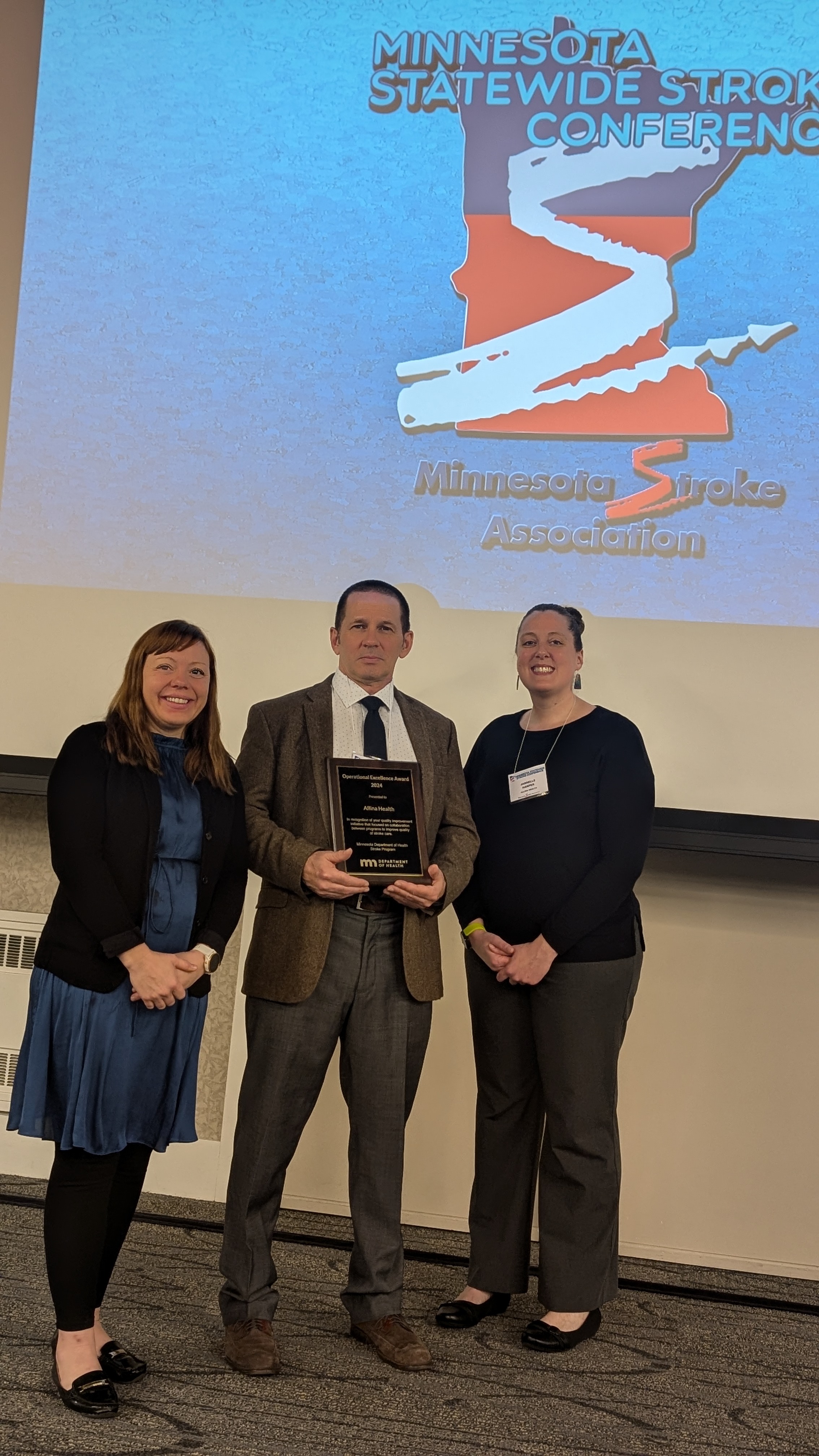staff at the minnesota stroke conference