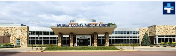 front entrance of Murray County Medical Center
