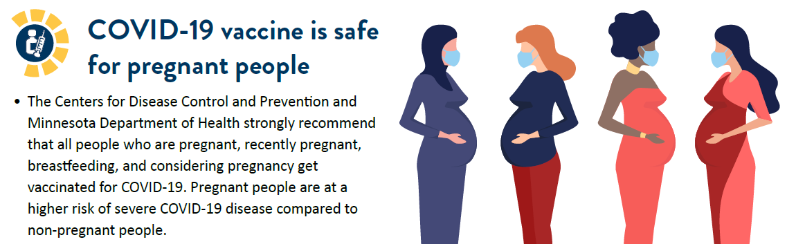 COVID-19 vaccine safe for pregnant people