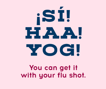 Yes! You can get COVID and flu vaccines at the same time