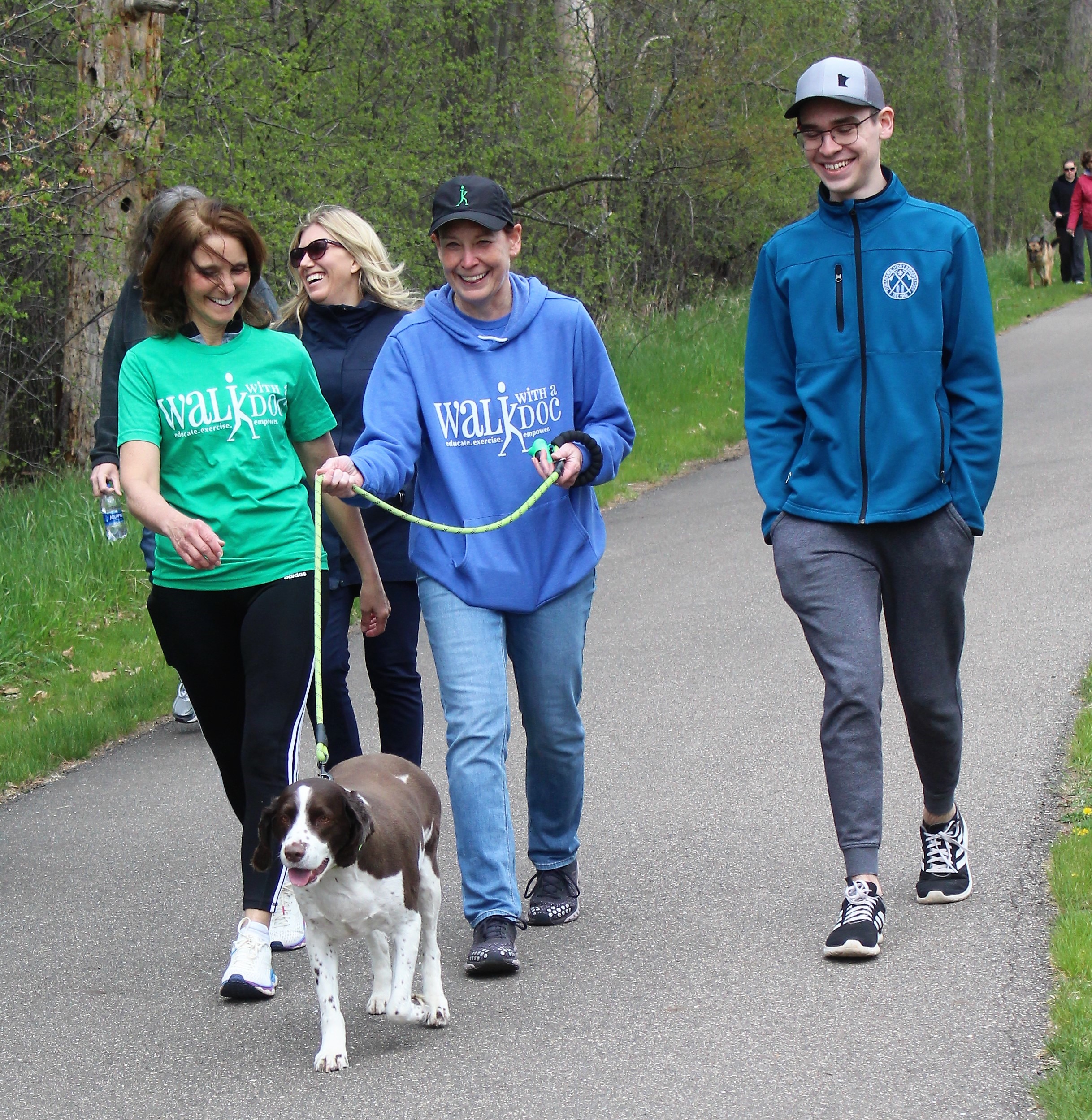 Cuyuna Resional Medical Center walking group photo