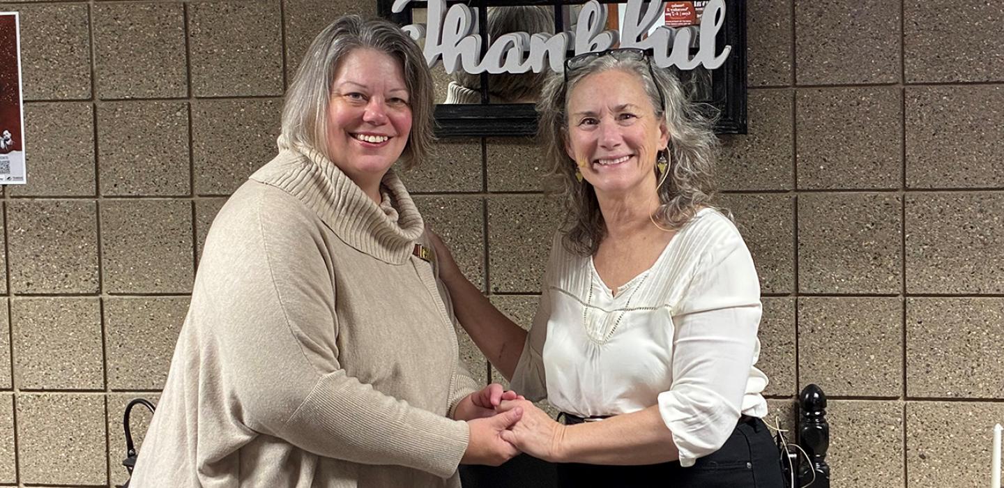 Betsy Meyer and Danette McCarthy